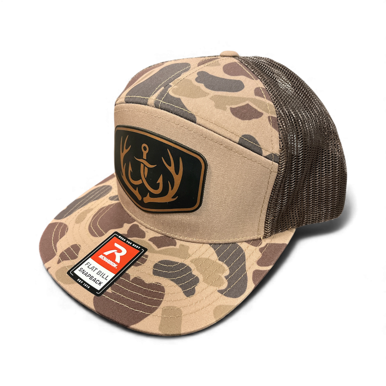 Bark Camo Richardson 168P with Logo Patch