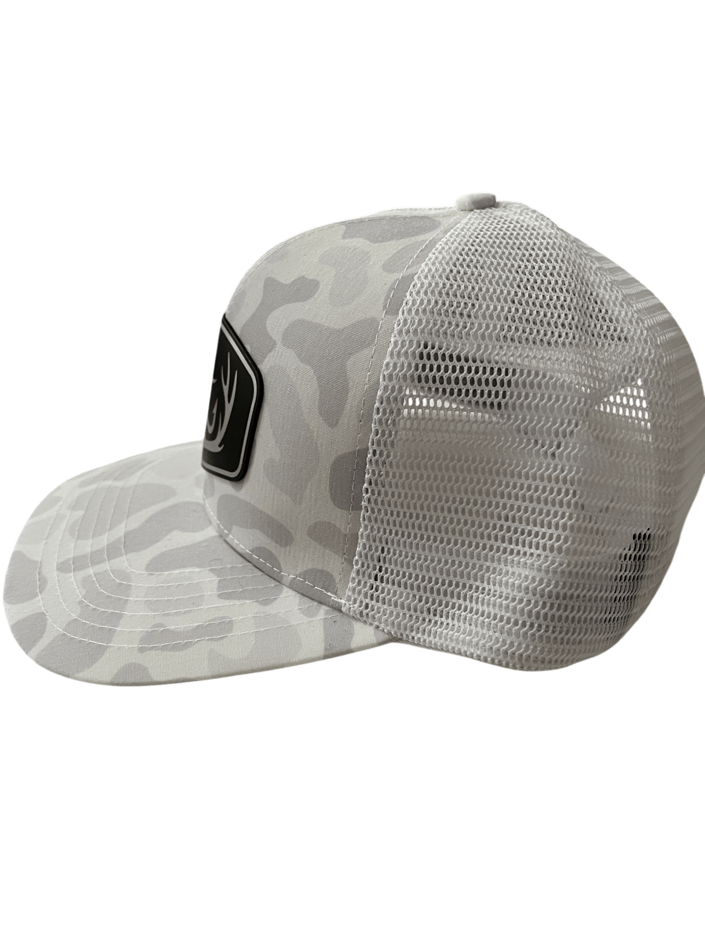 Snow Camo 6 - Panel Hat - Cello Outdoors Logo - Cello Outdoors