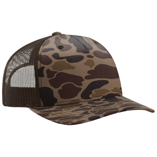 Richardson 112PFP Camo Custom Logo Hats