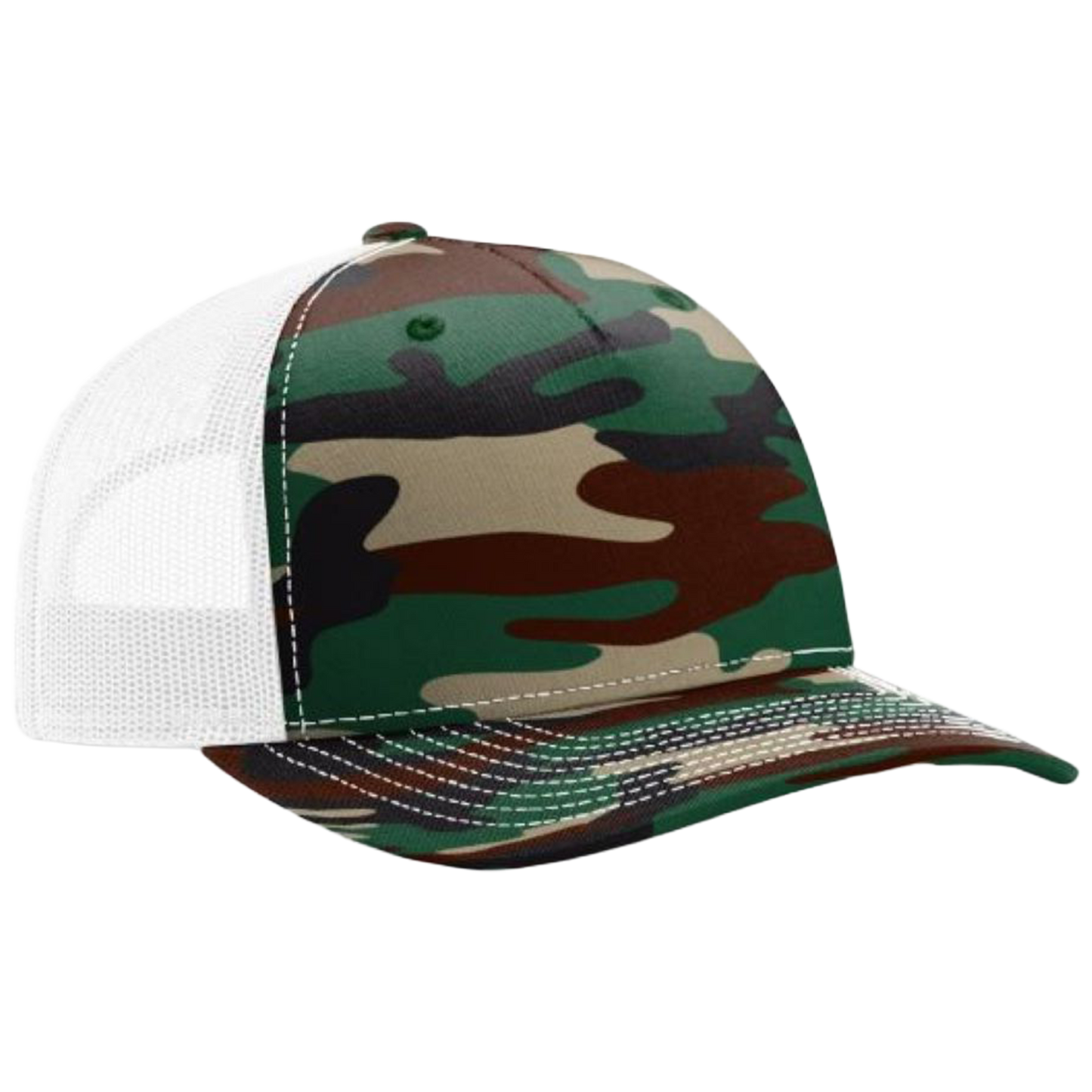 Richardson 112PFP Camo Custom Logo Hats