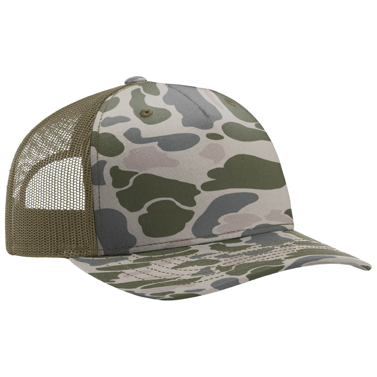 Richardson 112PFP Camo Custom Logo Hats