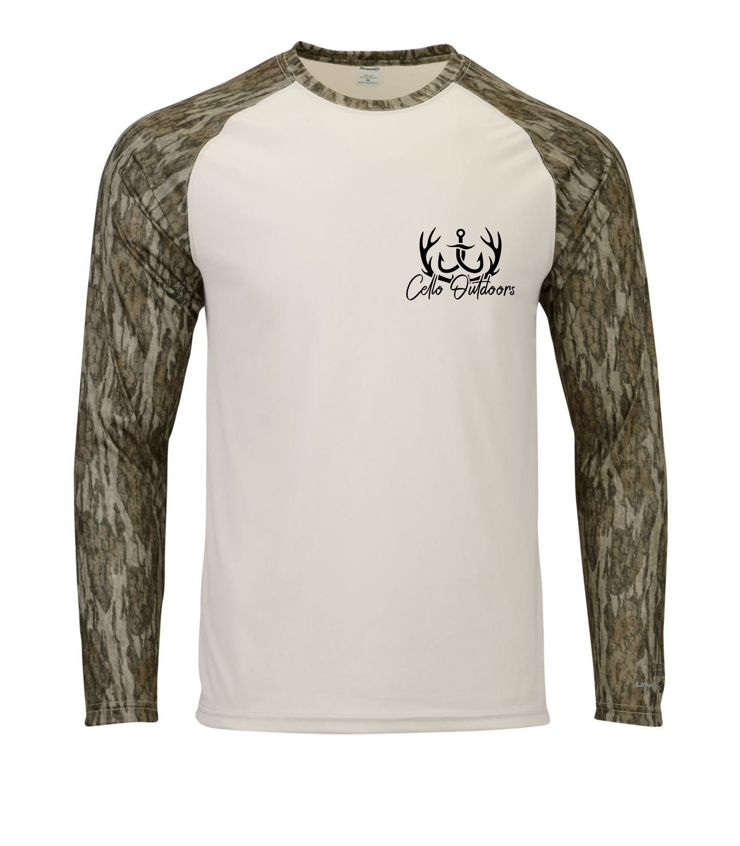 Long Sleeve Bottomlands Performance T-Shirt - Flying Mallard