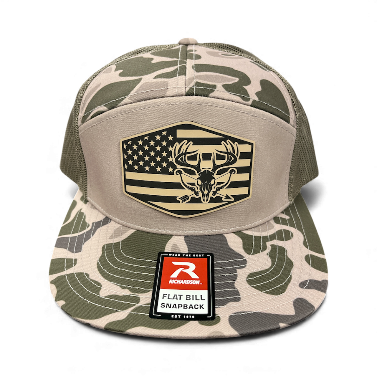 Marsh Camo Richardson 168P with Logo Patch