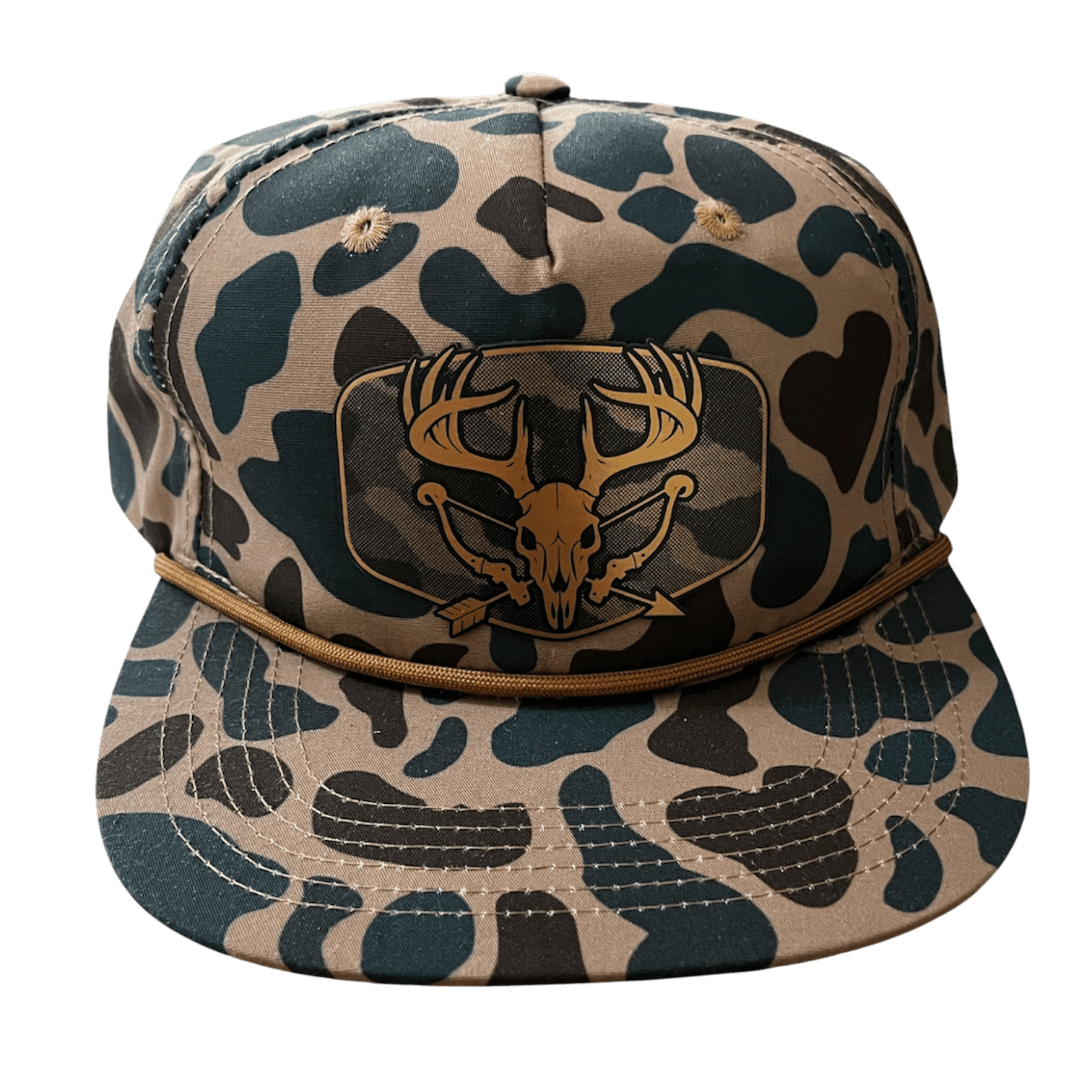 Bark Camo Lost Hat Company Goat Rope - Rack and Bow patch - Cello Outdoors
