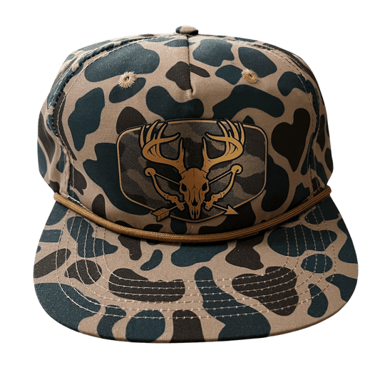 Bark Camo Lost Hat Company Goat Rope - Rack and Bow patch - Cello Outdoors