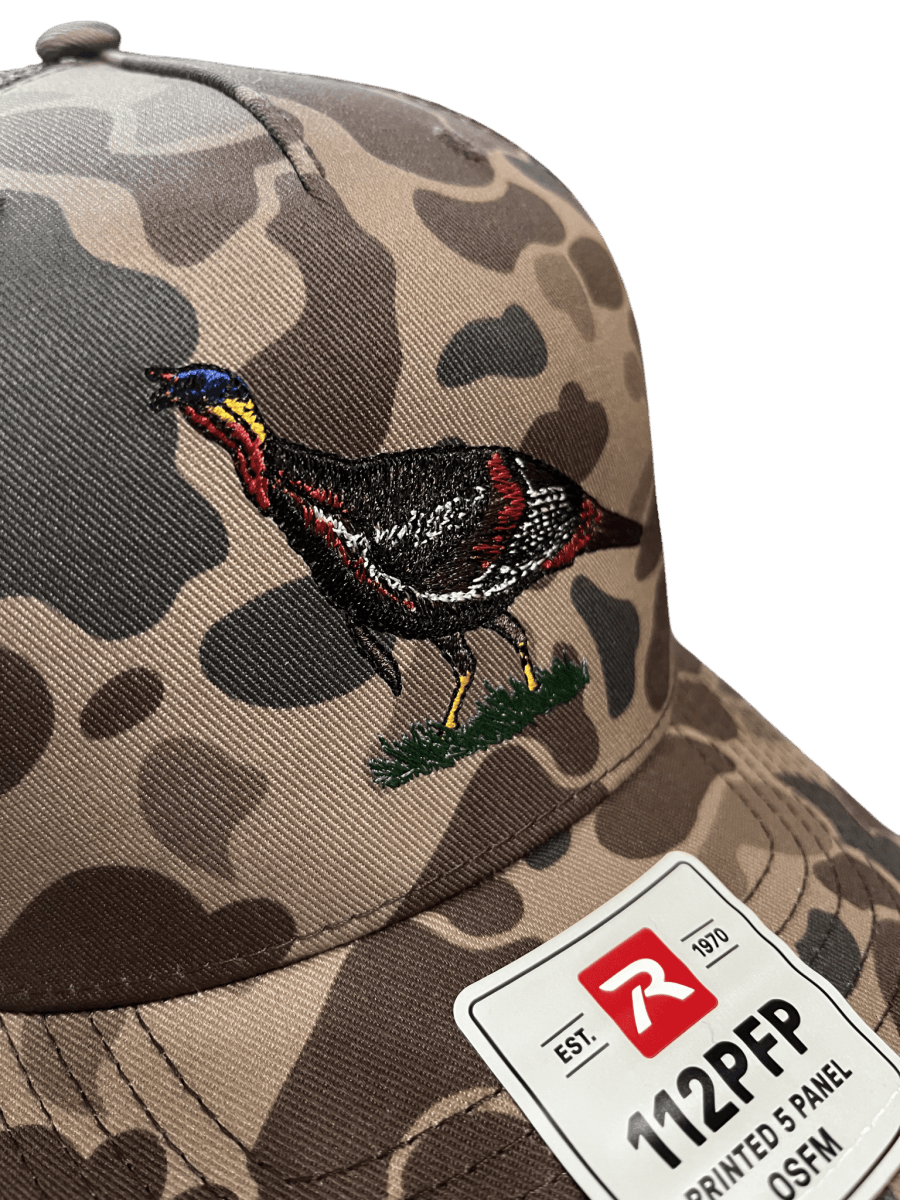 Bark Camo Richardson 112PFP - Turkey Design - Cello Outdoors