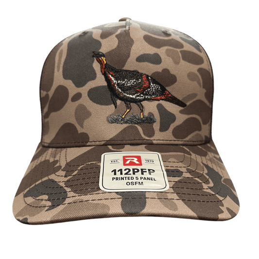 Bark Camo Richardson 112PFP - Turkey Design - Cello Outdoors