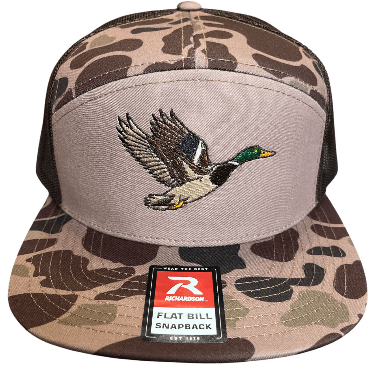 Bark Camo Richardson 168P - Flying Mallard - Cello Outdoors