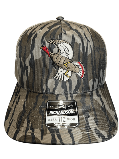 Bottomlands Camo Richardson 112PFP - Flying Turkey - Cello Outdoors