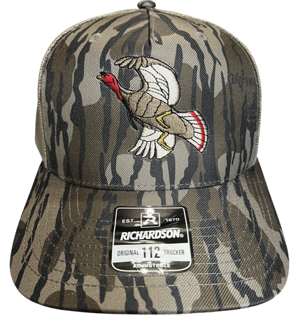 Bottomlands Camo Richardson 112PFP - Flying Turkey - Cello Outdoors
