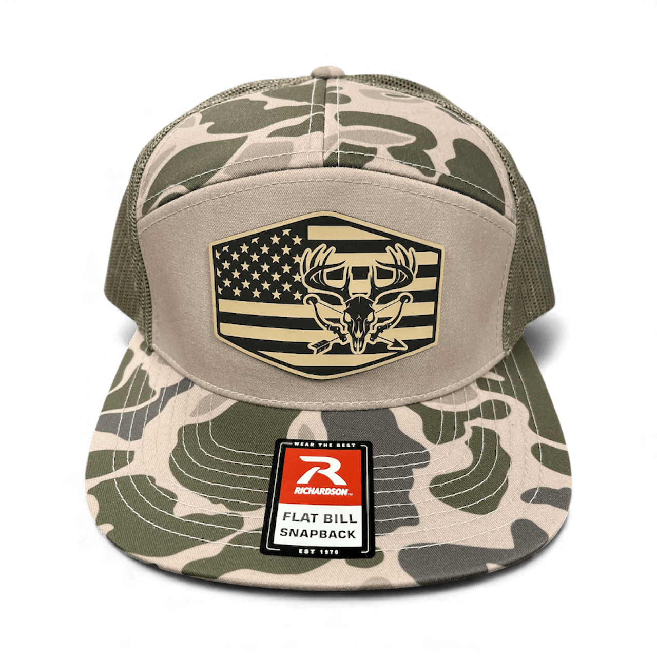 Marsh Camo Richardson 168P - Flag and Rack - Cello Outdoors