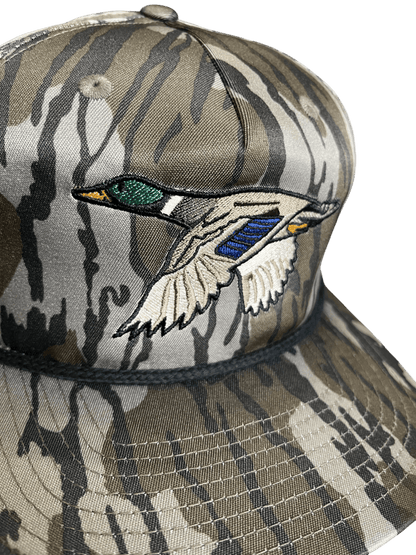 Richardson 256P Bottomlands Duck Embroidered Rope Hat | Classic Outdoor Snapback - Cello Outdoors
