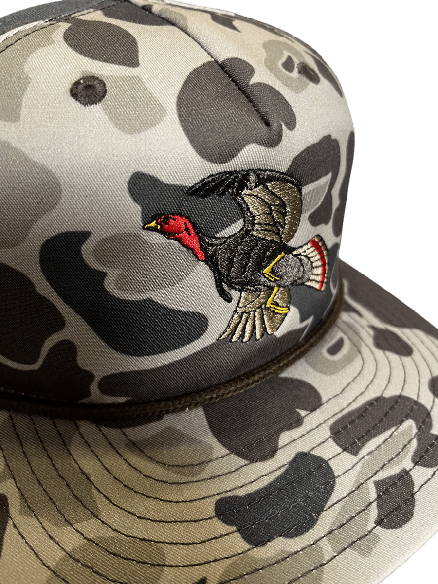 Richardson 256P Duck Embroidered Rope Hat | Classic Outdoor Snapback - Cello Outdoors