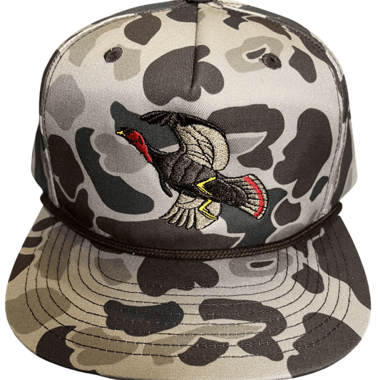 Richardson 256P Duck Embroidered Rope Hat | Classic Outdoor Snapback - Cello Outdoors