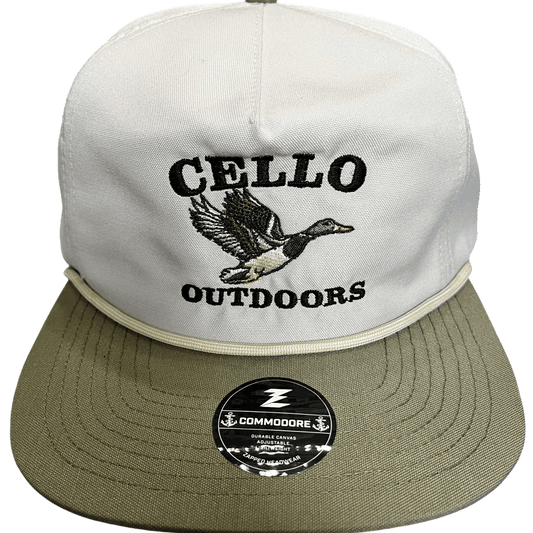 Zapped Headwear Commodore - Natural/Olive - Cello Outdoors