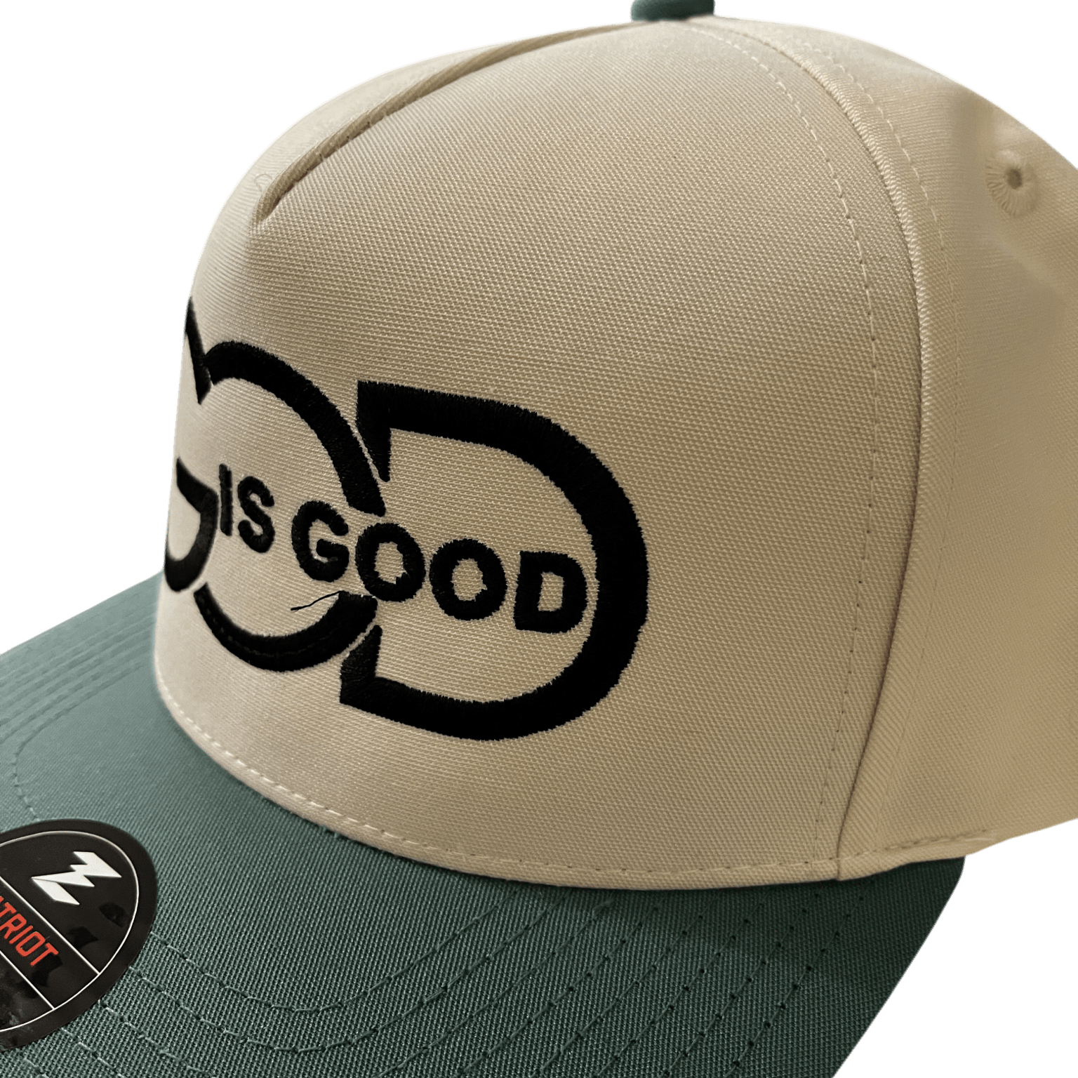 Zapped Headwear Patriot - Green - God is Good - Cello Outdoors