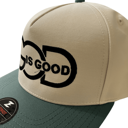 Zapped Headwear Patriot - Green - God is Good - Cello Outdoors
