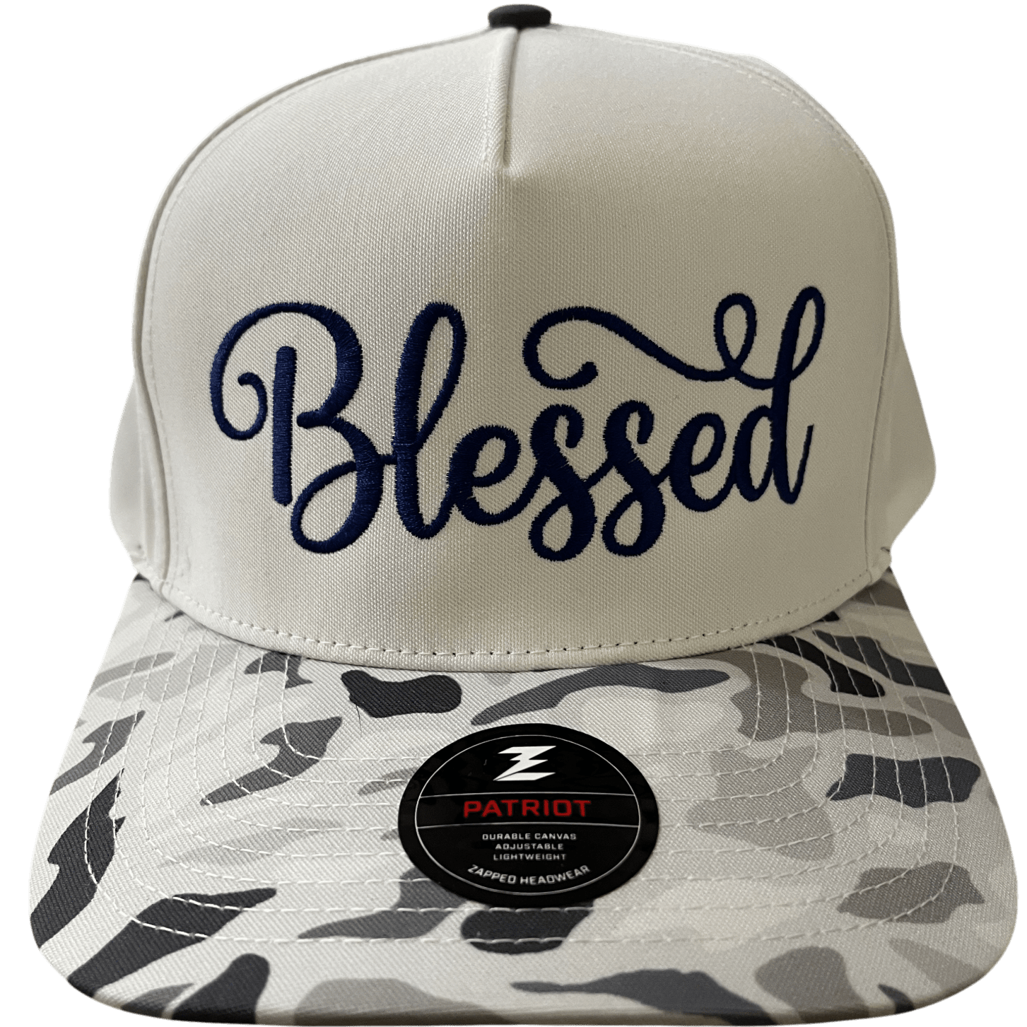 Zapped Headwear Patriot - Snow - Blessed - Cello Outdoors
