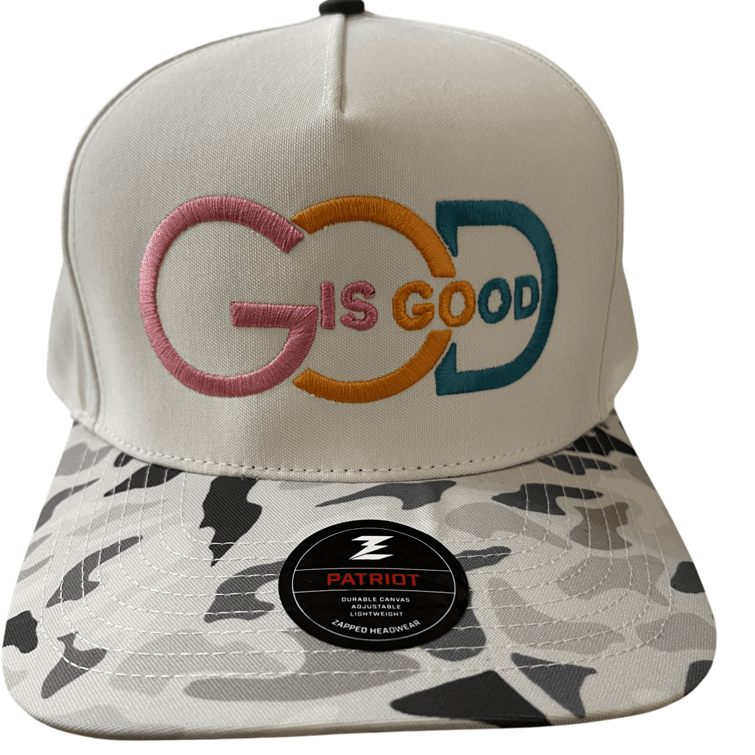 Zapped Headwear Patriot - Snow - God is Good - Cello Outdoors